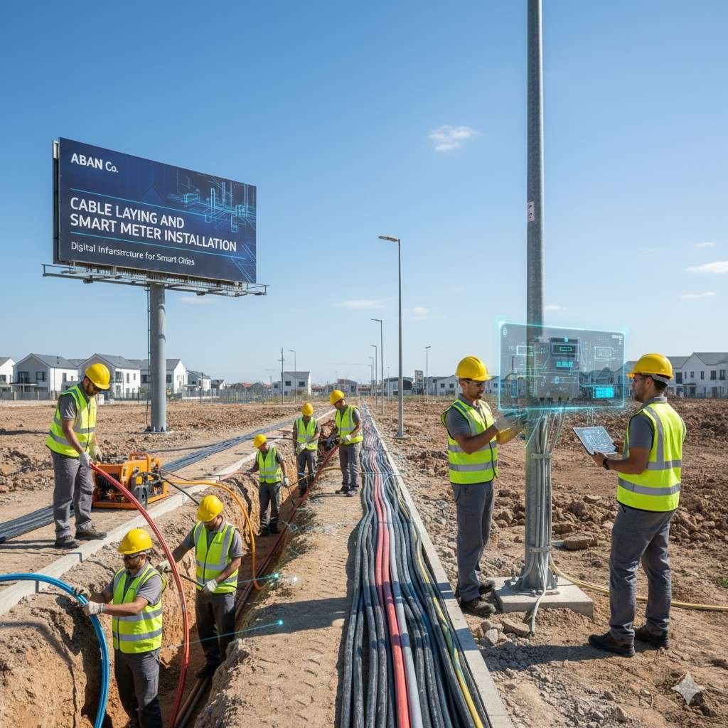 CABLE LAYING & SMART METER NSTALLATION