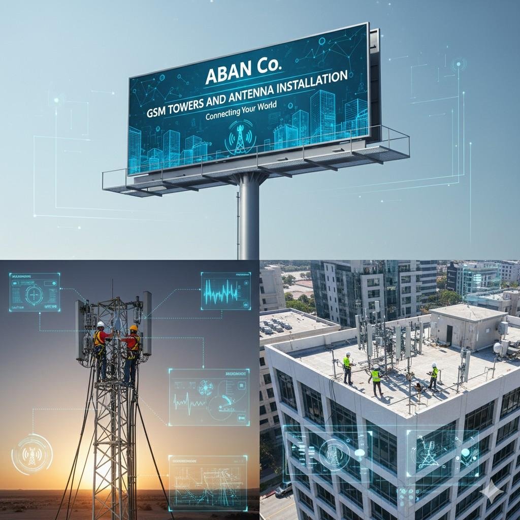 GSM TOWERS AND ANTENNA NSTALLATION