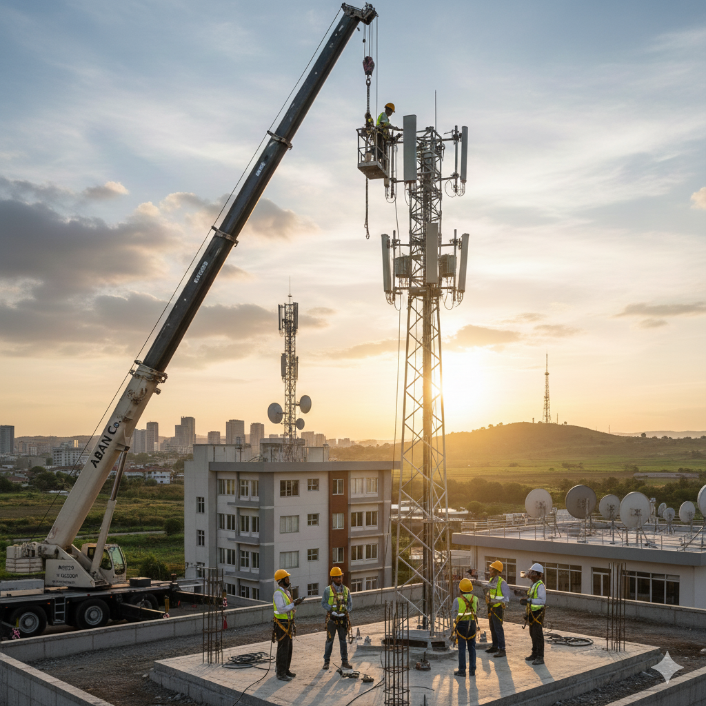 GSM TOWERS & ANTENNA INSTALLATION